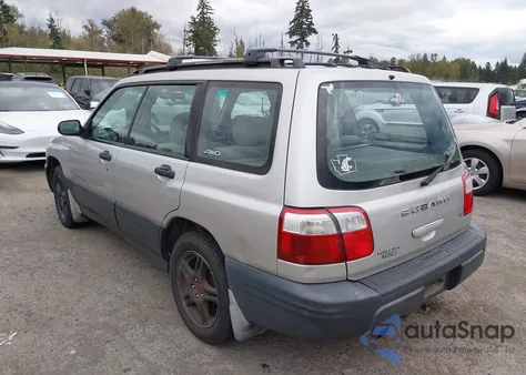 2001 Subaru Forester L from USA, damaged, VIN JF1SF63521G751049
